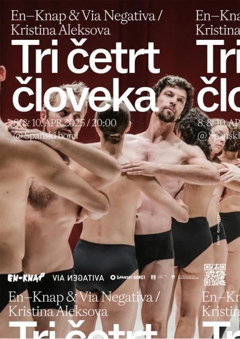 Ponovitev predstave Tri četrt človeka: En–Knap in Via Negativa, Kristina Aleksova (1) 1